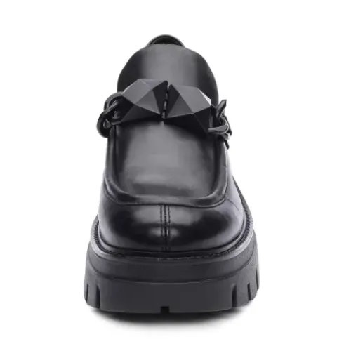 ASH Leroy Loafer | Chain Platform Loafers Black Shop