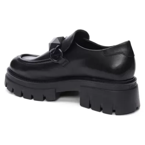 ASH Leroy Loafer | Chain Platform Loafers Black Shop