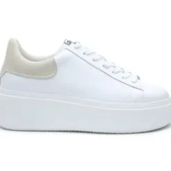 ASH Moby Platform Sneakers | Shoes White/Eggnug Best Sale