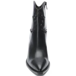 ASH Boy Bis Western Studded Bootie Black Clearance