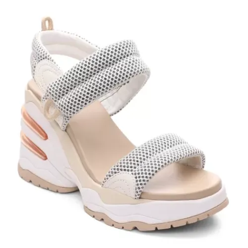 ASH Cosmos Platform Wedge Sandal | Platform Sandals | Black/Silver Outlet