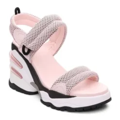 ASH Cosmos Platform Wedge Sandal | Platform Sandals | Black/Silver Outlet