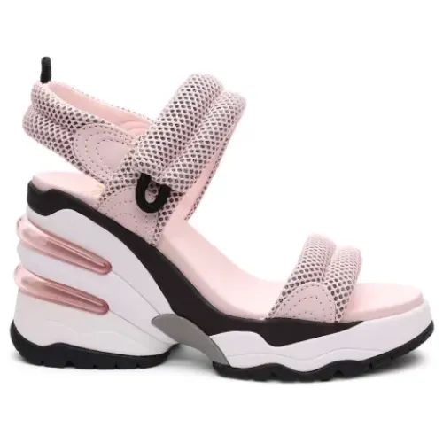 ASH Cosmos Platform Wedge Sandal | Platform Sandals | Black/Silver Outlet