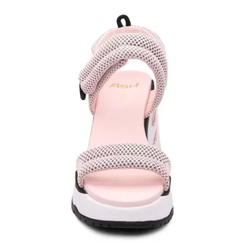 ASH Cosmos Platform Wedge Sandal | Platform Sandals | Black/Silver Outlet