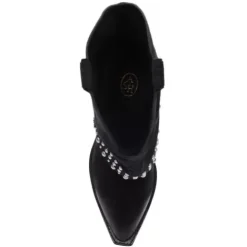 ASH Djangles Studded Western Boots | Fold Over Boots | Black Best