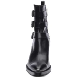ASH Edwin Buckle Boot | Women's Ankle Boots | Shoes Black Online