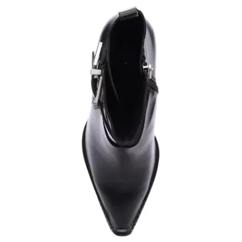 ASH Edwin Buckle Boot | Women's Ankle Boots | Shoes Black Online