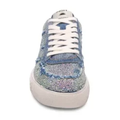 ASH Malibu Strass Embellished Denim Sneaker DarkBlueWash Shop