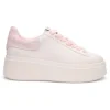 ASH Moby Be Kind Pink Platform Sneaker White/BubbleGum Best