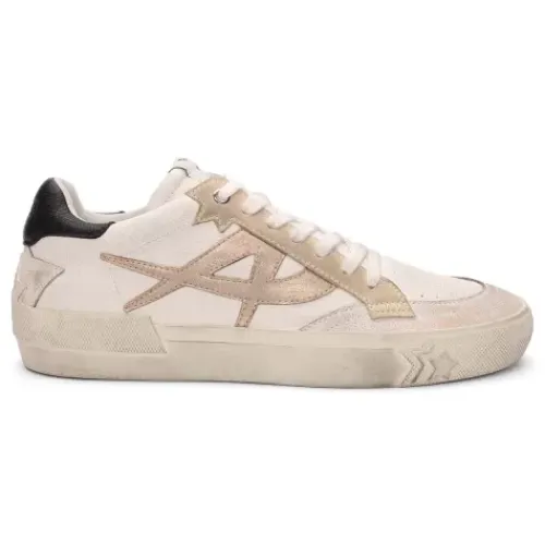 ASH Moonlight Vintage Metallic Sneaker Black/Gold Best Sale