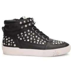 ASH Myriad Studded High Top Sneakers | Spiked Sneakers | Black Best