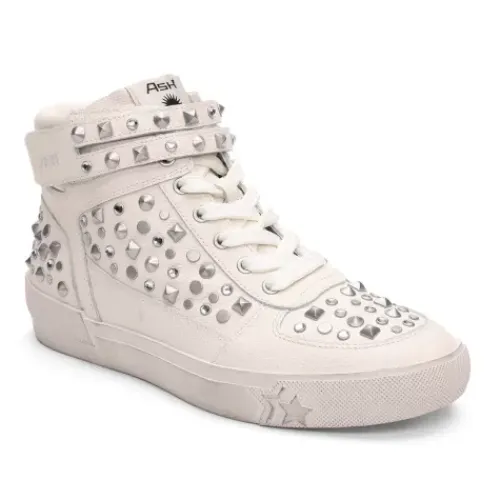ASH Myriad Studded High Top Sneakers | Spiked Sneakers | Black Best