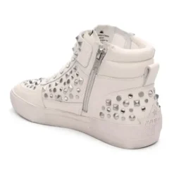 ASH Myriad Studded High Top Sneakers | Spiked Sneakers | Black Best