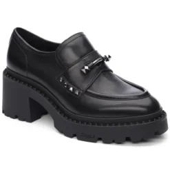 ASH Nelson Studded Loafers | Women's Loafers | Black Store