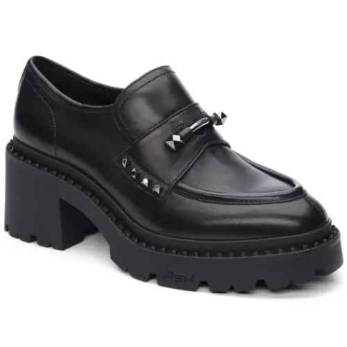 ASH Nelson Studded Loafers | Women's Loafers | Black Store