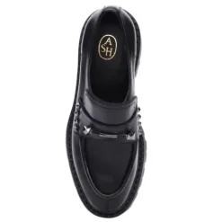 ASH Nelson Studded Loafers | Women's Loafers | Black Store