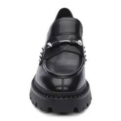 ASH Nelson Studded Loafers | Women's Loafers | Black Store