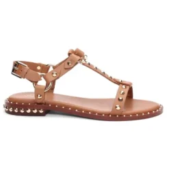 ASH Patsy Studded Flat Sandal Black Best Sale