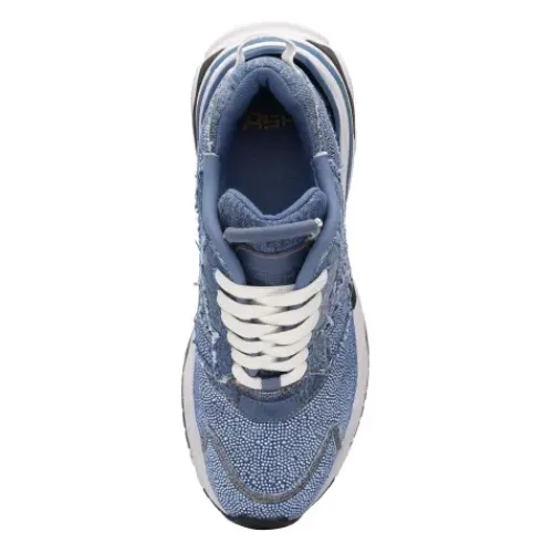 ASH Race Strass Denim Sneakers - Women's | DarkBlueWash Best Sale