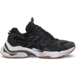 ASH Race Strass Velvet Fion Sneaker Black/Black/Black Hot
