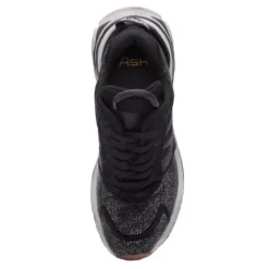 ASH Race Strass Velvet Fion Sneaker Black/Black/Black Hot