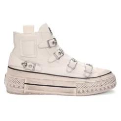 ASH Rainbow Leather Buckle Hightop Sneaker Tofu Store