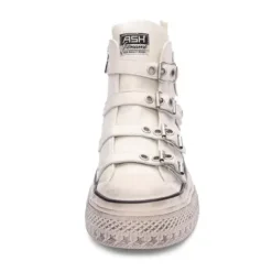 ASH Rainbow Leather Buckle Hightop Sneaker Tofu Store