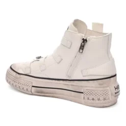 ASH Rainbow Leather Buckle Hightop Sneaker Tofu Store