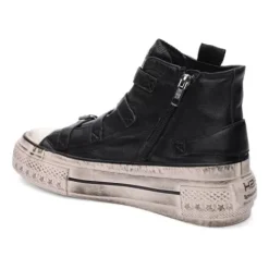ASH Rainbow Leather Buckle Hightop Sneaker Tofu Store