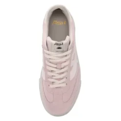 ASH Starmoon Suede Platform Sneakers - Pink/White | CrystalRose/White Shop