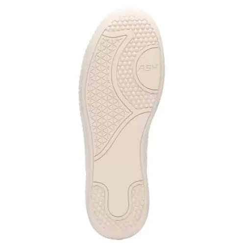 ASH Super Unlined Leather Sneakers - White | Ivory/Black Outlet