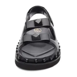 ASH Ursula Bow Footbed Sandal Black Outlet