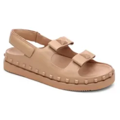 ASH Ursula Bow Footbed Sandal Black Outlet