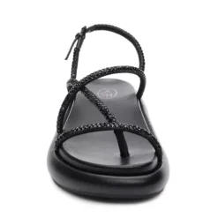 ASH Vera Embellished Strappy Dress Sandal Black Hot