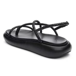 ASH Vera Embellished Strappy Dress Sandal Black Hot